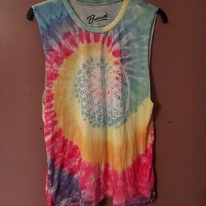 The dye muscle tee
